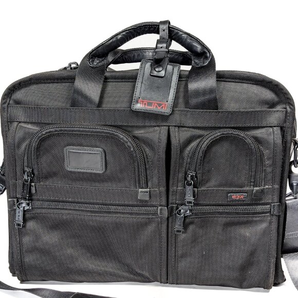 TUMI Extendable Rip-Stop Tactical Travel Laptop Briefcase - Picture 5 of 16
